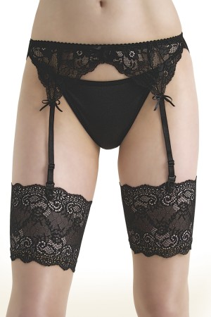 black garter belt Miami S/M