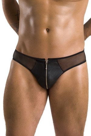 schwarzer Herren Slip 042 von Passion