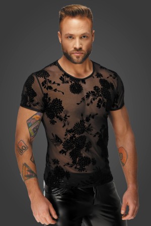 Flock embroidery t-shirt H073 - 3XL