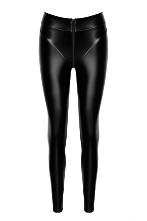 F332 Chimera powewetlook pants with crotch zipper - S