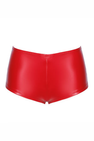 F356 Mysteria red powerwetlook shorts - L