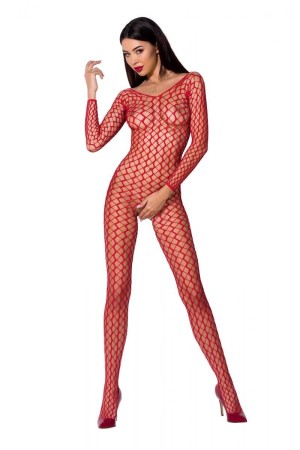 red ouvert Bodystocking BS68 by Passion