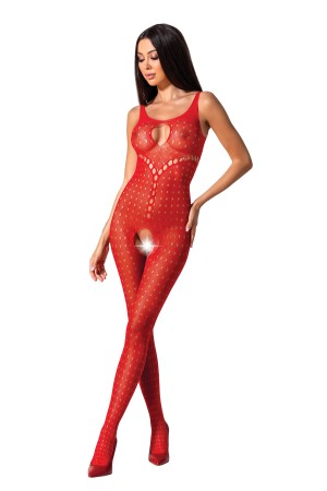 red ouvert Bodystocking BS078 - S/L