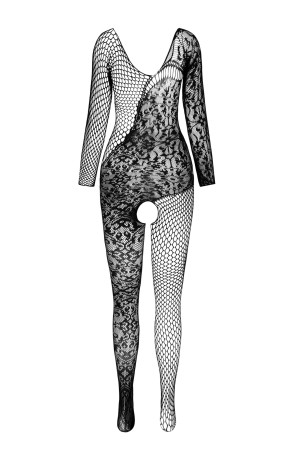 black ouvert Bodystocking BS107 - S/L