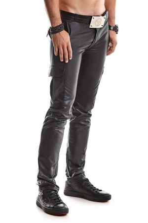 lange Herren Hose RMMatteo001 schwarz von Regnes Fetish Planet