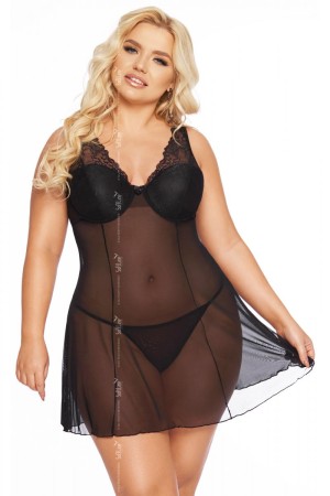 black Chemise 1892 - 2XL