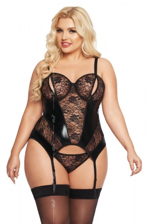 black Corset 1897 - 2XL