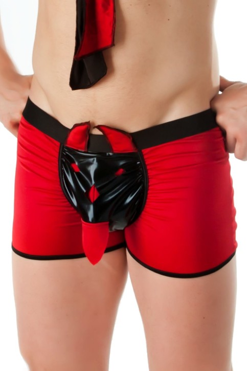 red/black Mens Boxer SW/108 S/M by Andalea Sexy Work Collektion