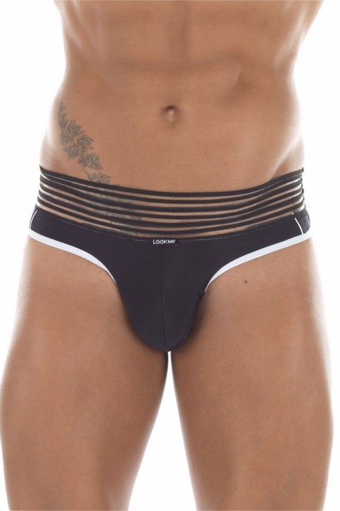 schwarzer String-Tanga Idol 15-57 XL