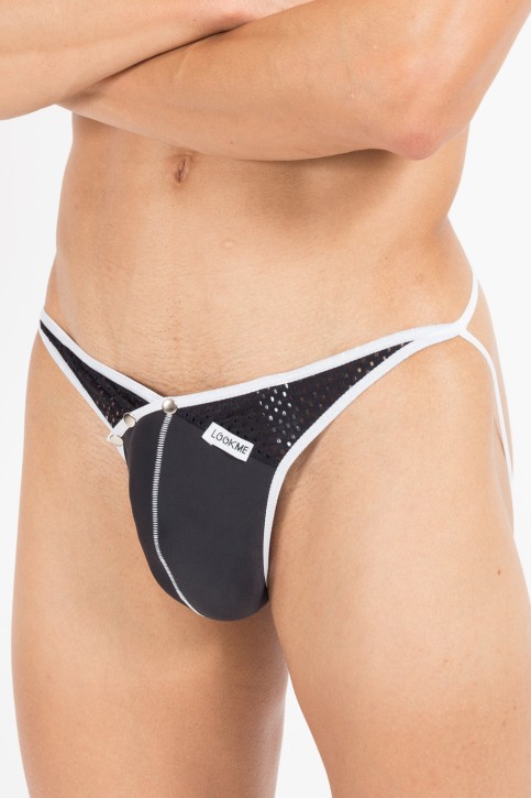 schwarz/weißer Jock Mixing 43-27 XL von Look Me