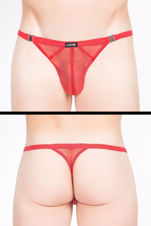 red Stripper String Malibu 2 92-58 XL