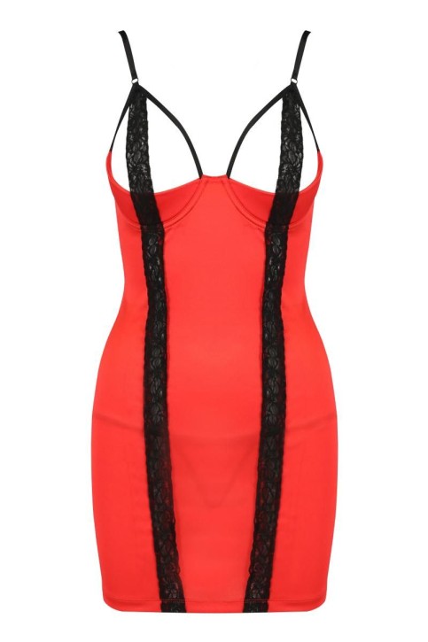 rotes Chemise PA595318 - S/M