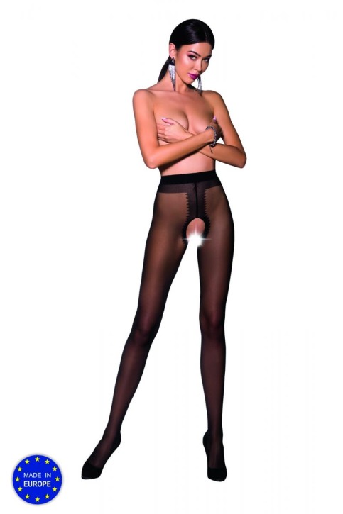 open tights TI OPEN 007 black - 3/4