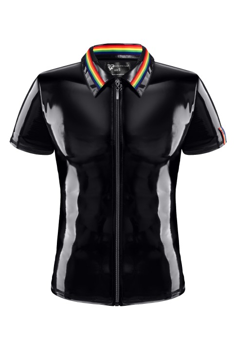 PVC Herren Polo Shirt RMRemigioRBW schwarz - L