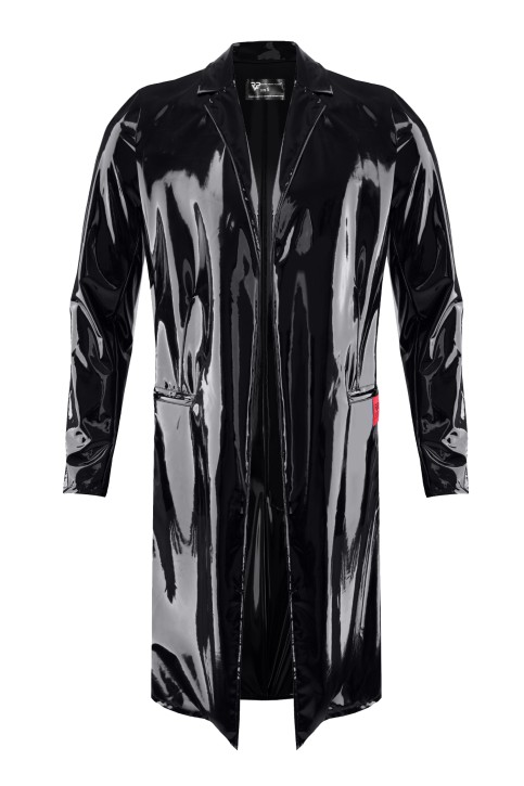 Midi Vinyl Coat RMStefanoPVC black - XL