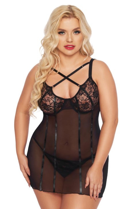 black Chemise 1896 - 3XL