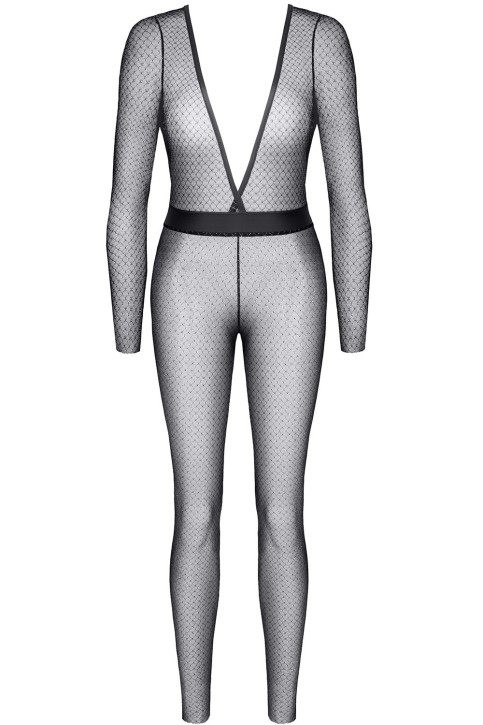 schwarz/silbernes Jumpsuit STEdvige001 - M