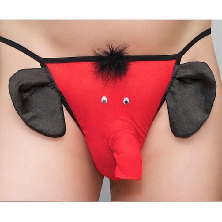 rosso Elefante MC/9029 S/M stringa scherzo per gli uomini by Andalea Lingerie